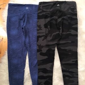 5 pairs of athletic leggings (adidas & etc)